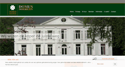 Desktop Screenshot of domus-immobilien.be